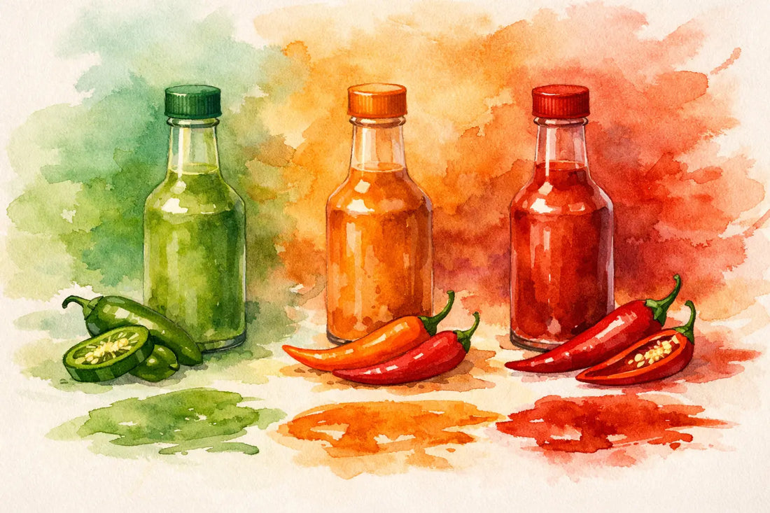 Mild Medium Hot Sauce Differences Explained