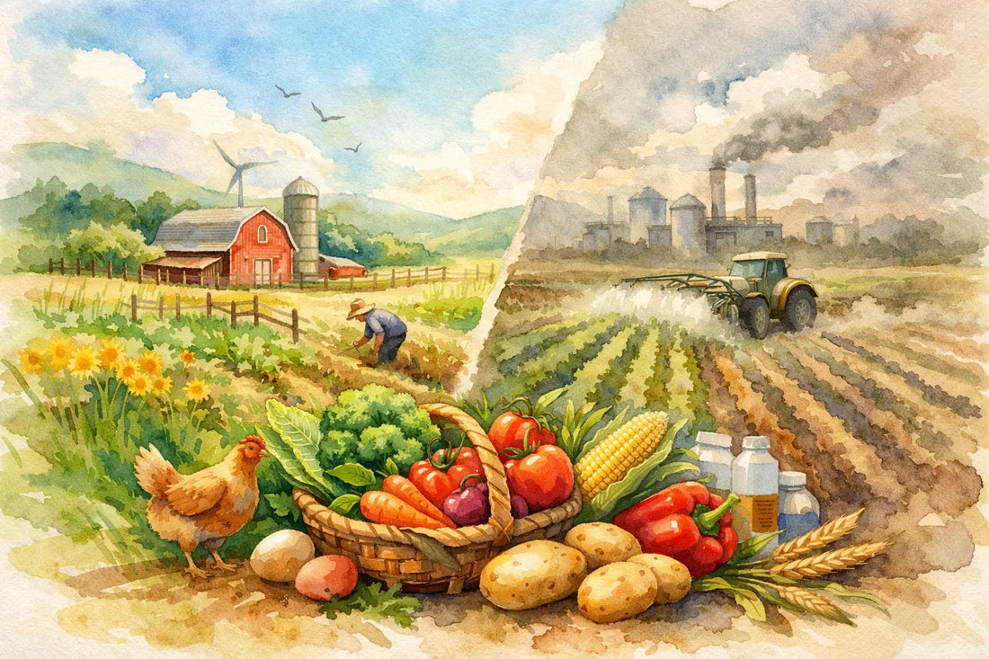 Organic Farming Versus Conventional in Every Bite
