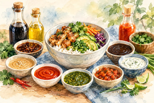 10 Best Condiments for Rice Bowls to Keep Handy